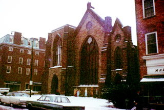 Nassau Christian Church. Princeton, NJ. December 26, 1968